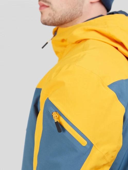 Fundango Privet Allmountain Jacket męski kurtka narciarska pomarańczowy 9