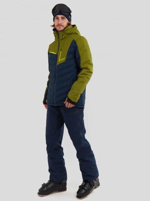 Fundango Willow Padded Jacket męski kurtka narciarska zielony 4