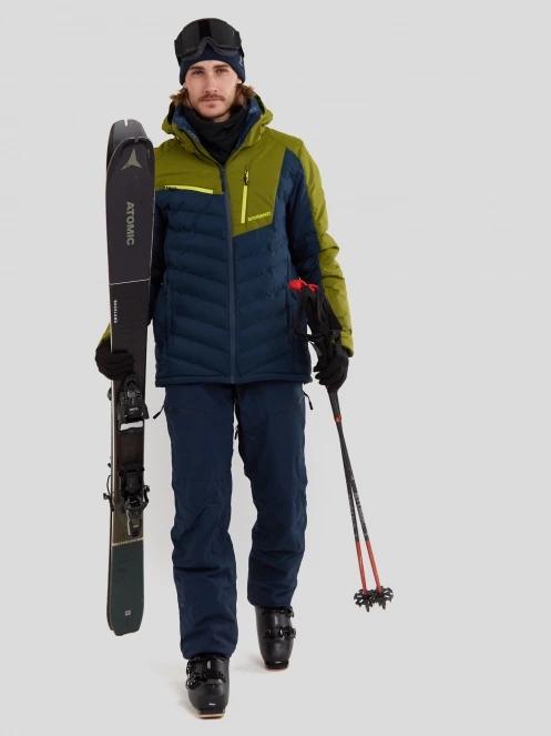 Fundango Willow Padded Jacket męski kurtka narciarska zielony 5