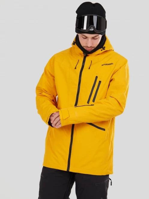Fundango Rigel Jacket męski kurtka narciarska pomarańczowy 7