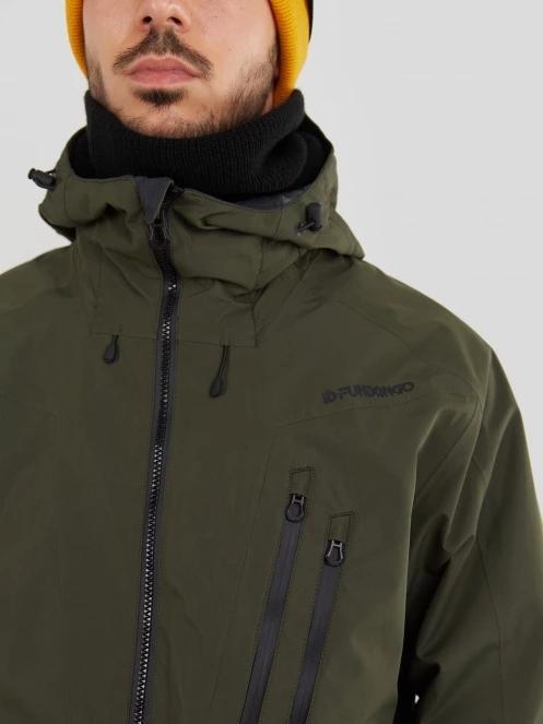 Fundango Rigel Jacket męski kurtka narciarska oliwka 7
