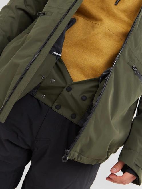 Fundango Rigel Jacket męski kurtka narciarska oliwka 9