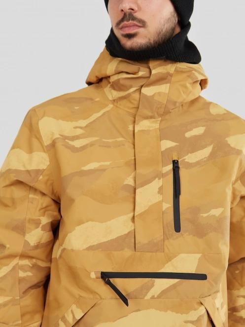 Fundango Tilbury Logo Anorak męski kurtka narciarska pomarańczowy 7