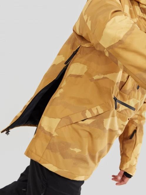 Fundango Tilbury Logo Anorak męski kurtka narciarska pomarańczowy 9