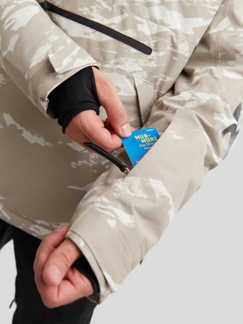 Fundango Tilbury Logo Anorak męski kurtka narciarska szary 7