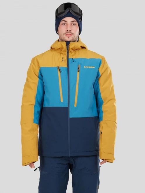 Fundango Atlas Allmountain Jacket męski kurtka narciarska brąz 2