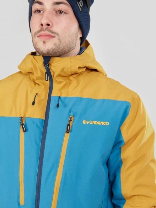 Fundango Atlas Allmountain Jacket męski kurtka narciarska brąz 5