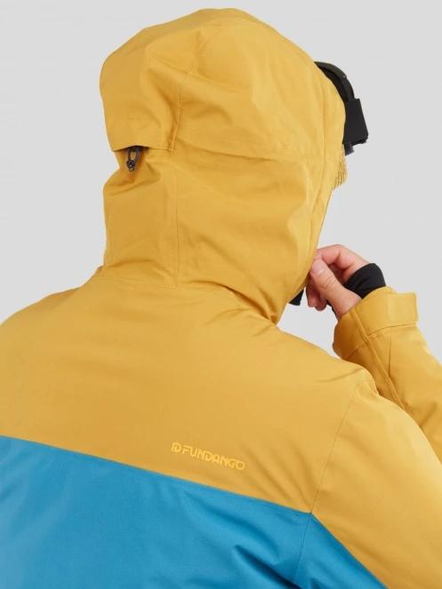 Fundango Atlas Allmountain Jacket męski kurtka narciarska brąz 9