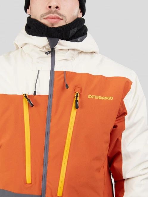 Fundango Atlas Allmountain Jacket męski kurtka narciarska biały 6