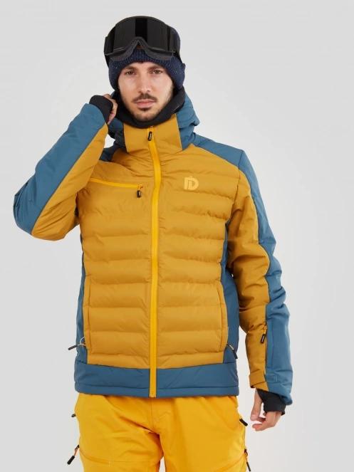 Fundango Orion Padded Jacket męski pikowana kurtka narciarska brąz 2