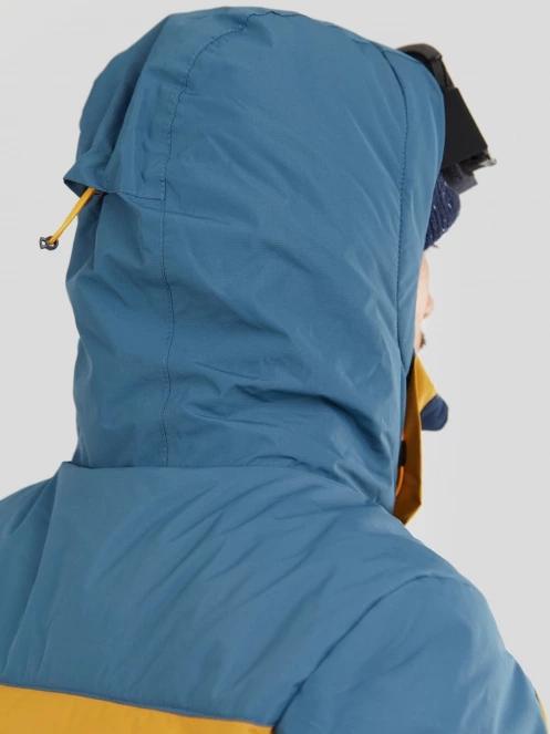 Fundango Orion Padded Jacket męski pikowana kurtka narciarska brąz 8