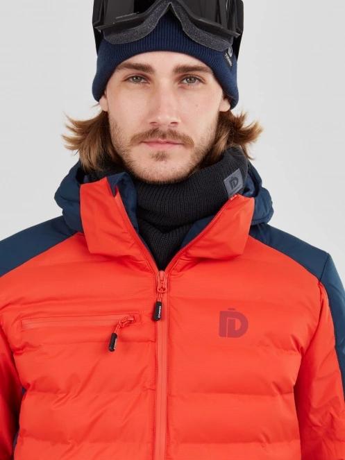Fundango Orion Padded Jacket męski pikowana kurtka narciarska pomarańczowy 6