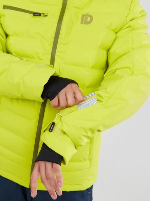 Fundango Orion Padded Jacket męski pikowana kurtka narciarska zielony 5