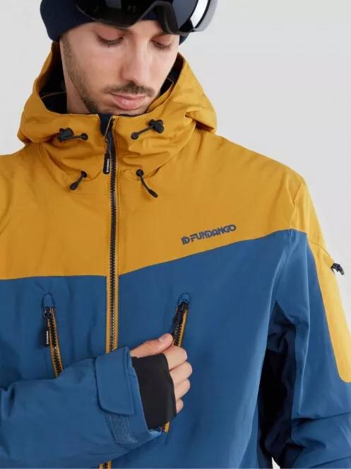Fundango Privet Jacket męski kurtka narciarska żółty 5