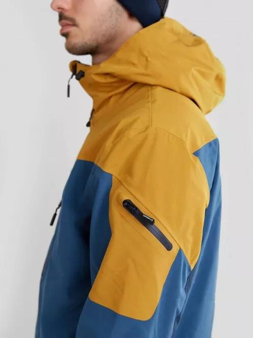 Fundango Privet Jacket męski kurtka narciarska żółty 6