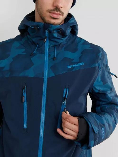 Fundango Privet Jacket męski kurtka narciarska ciemnoniebieski 6