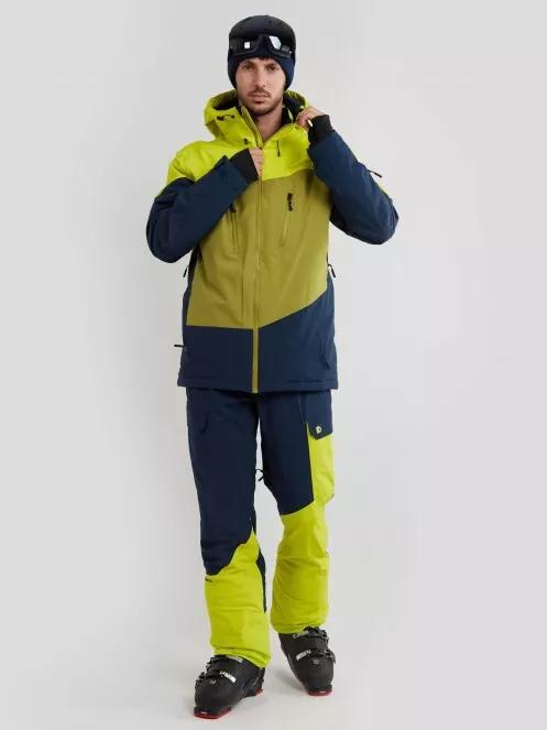 Fundango Privet Jacket męski kurtka narciarska żółty 4