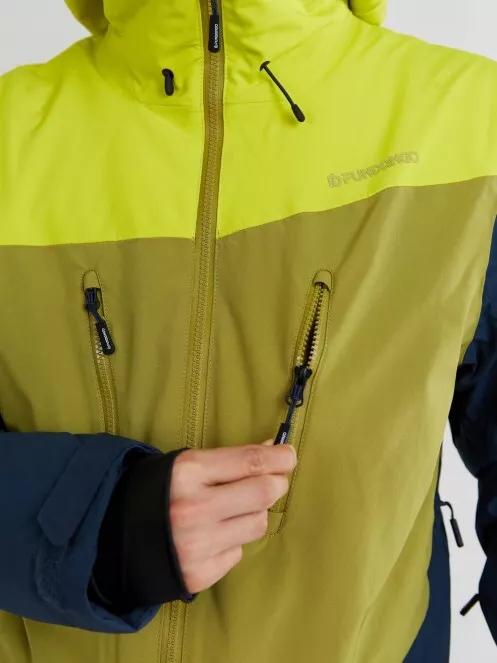 Fundango Privet Jacket męski kurtka narciarska żółty 5