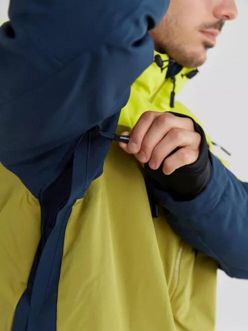 Fundango Privet Jacket męski kurtka narciarska żółty 6