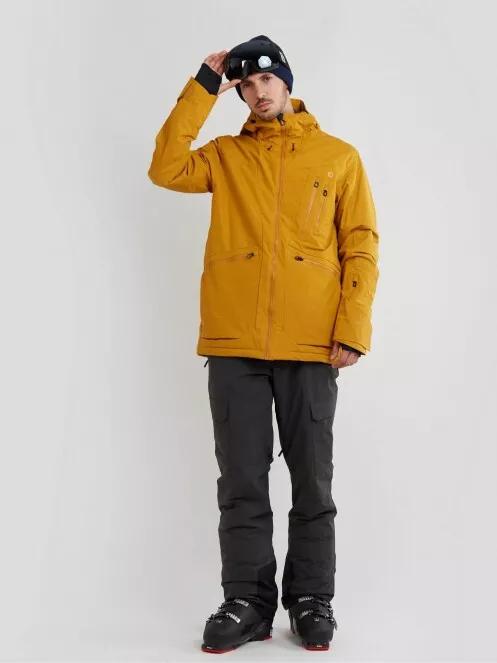 Fundango Decatur Jacket męski kurtka narciarska żółty 4