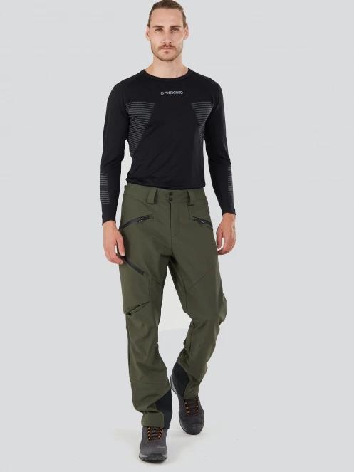 Fundango Rob Softshell Pants męski spodnie softshell zielony 4