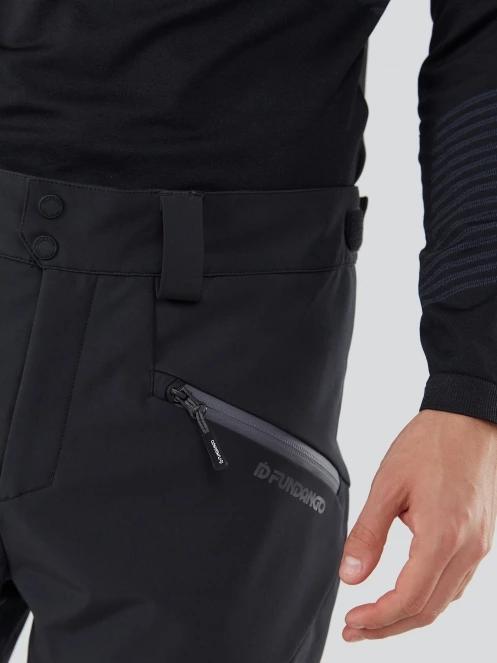 Fundango Rob Softshell Pants męski spodnie softshell czarny 5