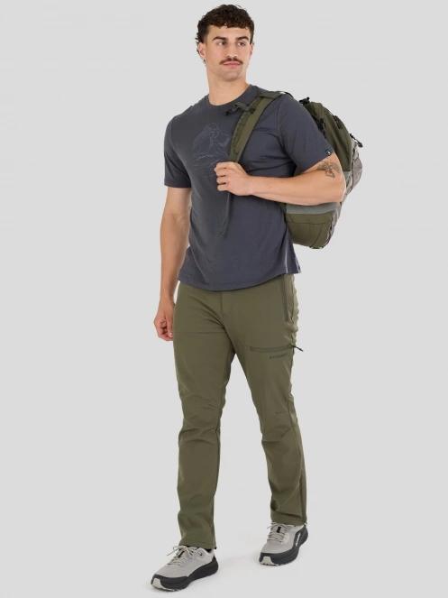 Fundango Akira II Softshell Pants męski spodnie softshell oliwka 4