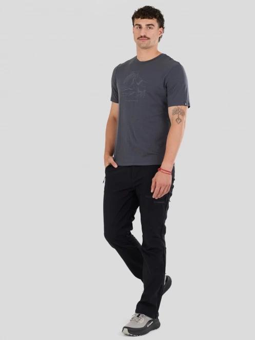 Fundango Akira II Softshell Pants męski spodnie softshell czarny 6