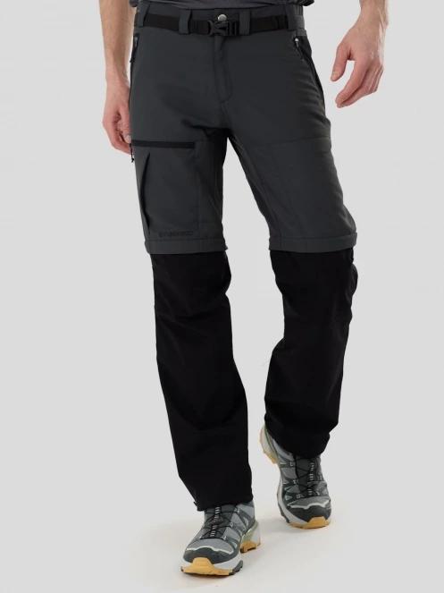 Fundango Aniak 2in1 Trekking Pants męski spodnie turystyczne szary 2
