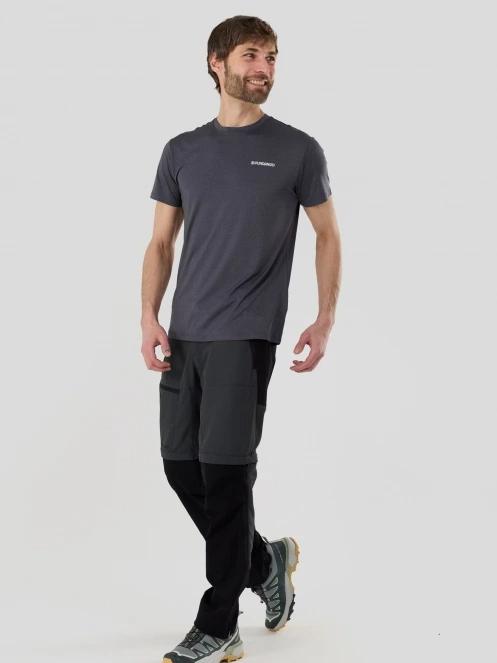 Fundango Aniak 2in1 Trekking Pants męski spodnie turystyczne szary 4