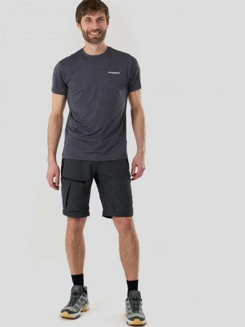 Fundango Aniak 2in1 Trekking Pants męski spodnie turystyczne szary 6