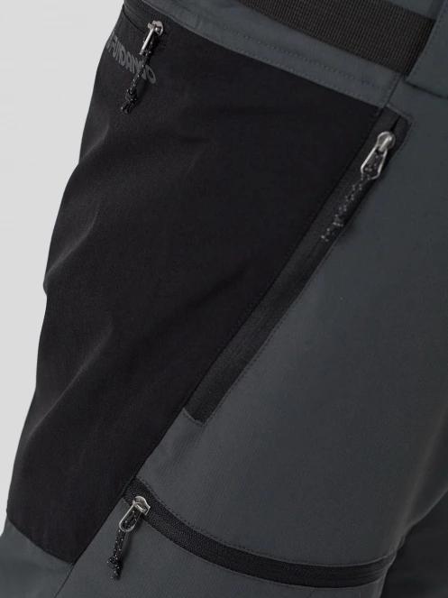 Fundango Aniak 2in1 Trekking Pants męski spodnie turystyczne szary 7