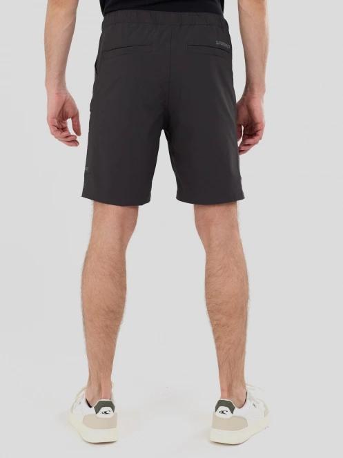 Fundango Elkford Cargo Trekking Shorts męski krótkie spodnie turystyczne z bocznymi kieszeniami szary 4