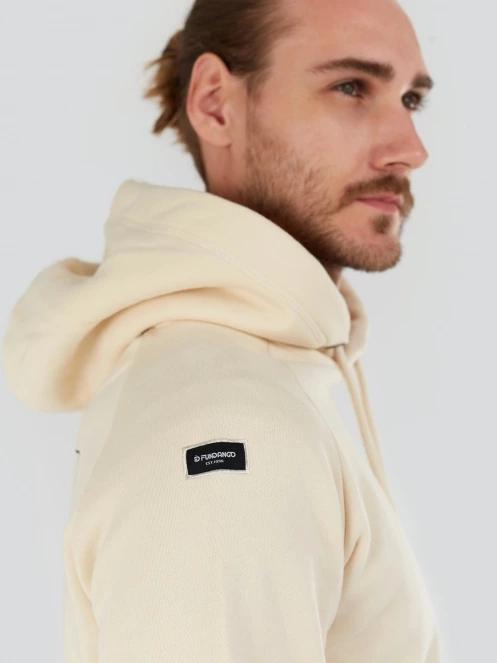 Fundango Talis Hooded Sweatshirt męski sweter z kapturem piasek 7