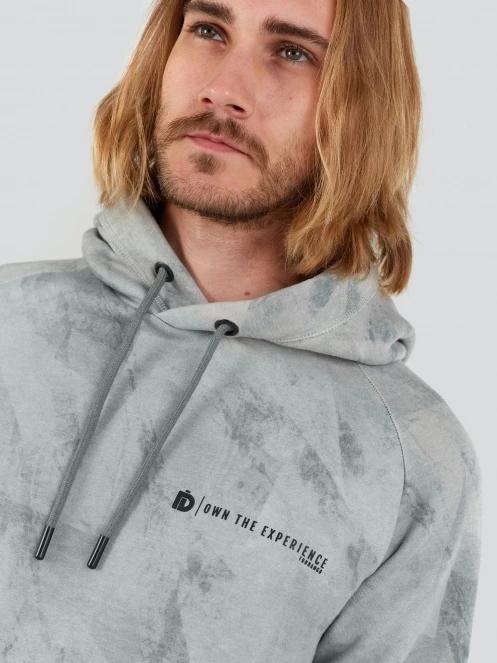 Fundango Talis Hooded Sweatshirt męski sweter z kapturem zielony 5