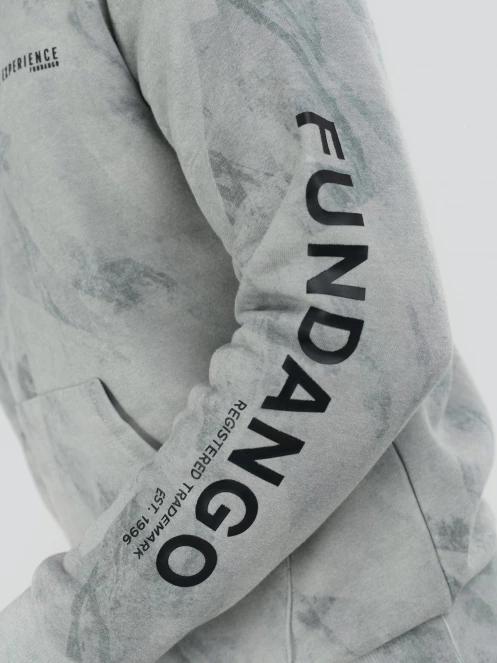 Fundango Talis Hooded Sweatshirt męski sweter z kapturem zielony 6