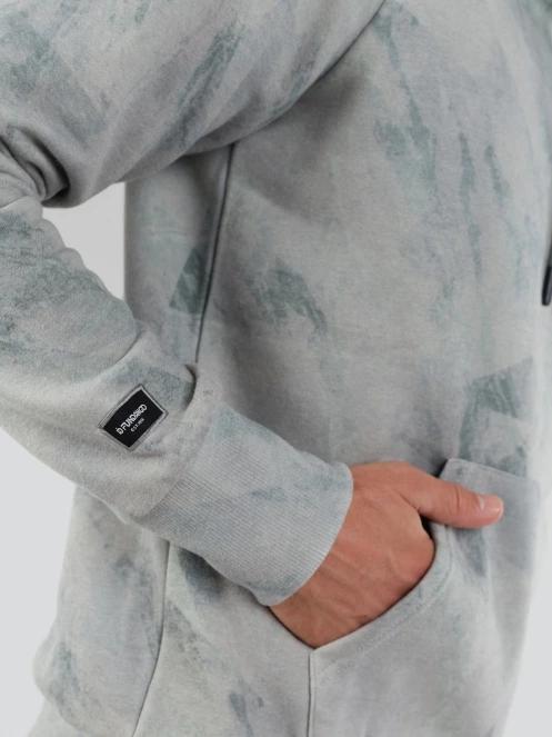 Fundango Talis Hooded Sweatshirt męski sweter z kapturem zielony 7