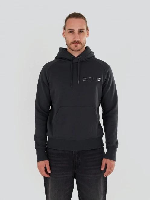 Fundango Talis Hooded Sweatshirt męski sweter z kapturem szary 2