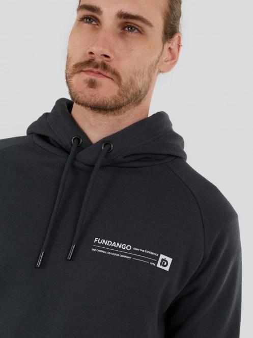 Fundango Talis Hooded Sweatshirt męski sweter z kapturem szary 6