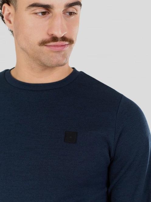 Fundango Randall Pullover męski sweter ciemnoniebieski 7
