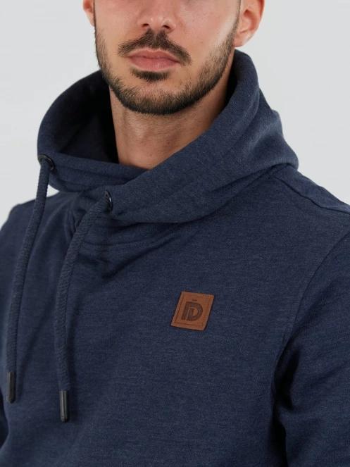 Fundango Conor Hooded Sweatshirt męski sweter z kapturem ciemnoniebieski 5