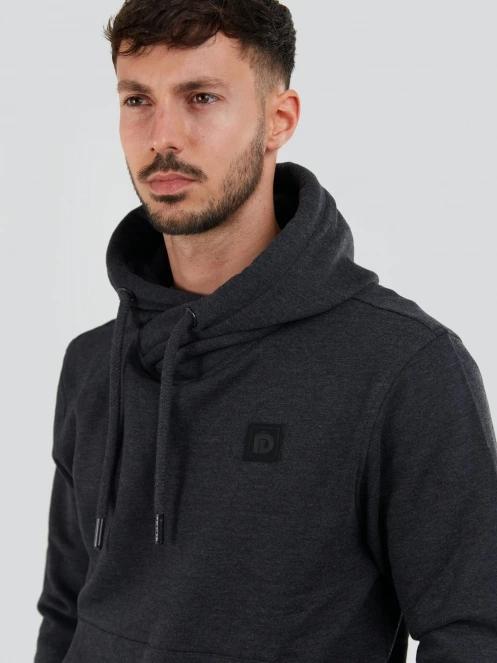 Fundango Conor Hooded Sweatshirt męski sweter z kapturem czarny 6