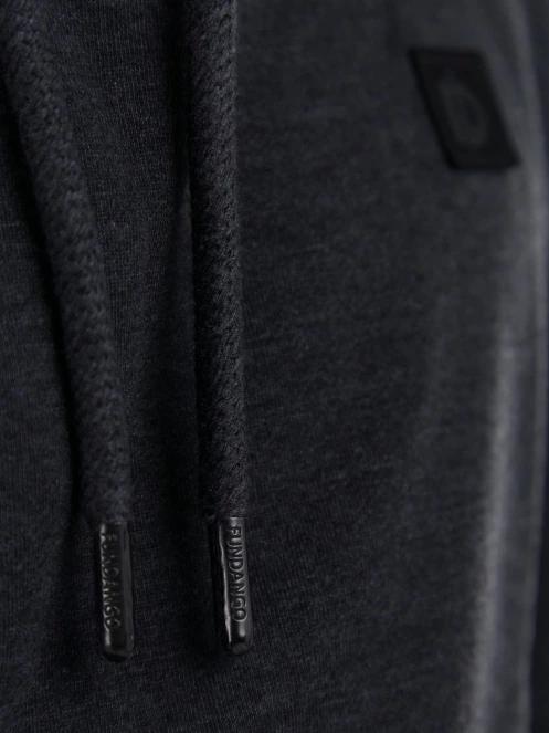Fundango Conor Hooded Sweatshirt męski sweter z kapturem czarny 7
