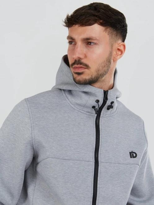 Fundango Hamal Tech Hoodie męski sweter z kapturem szary 6