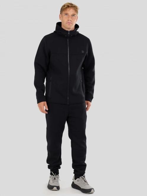 Fundango Hamal Tech Hoodie męski sweter z kapturem czarny 4