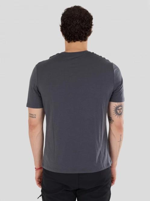 Fundango Wanaka Merino T-shirt męski koszulka z krótkim rekawem szary 3
