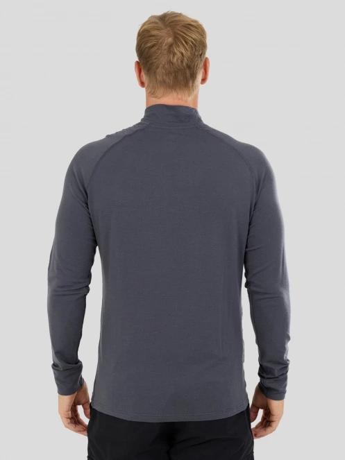 Fundango Temuka Merino Halfzip męski koszulka bieliźniana szary 3