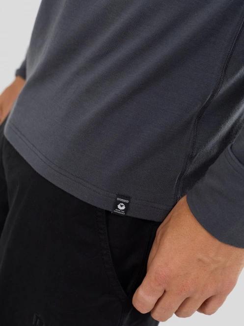 Fundango Temuka Merino Halfzip męski koszulka bieliźniana szary 6