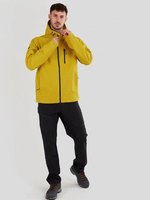Fundango Piorini Waterproof Jacket męski plaszcz przeciwdeszczowy żółty 4