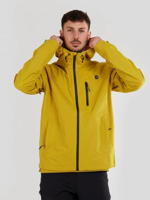 Fundango Piorini Waterproof Jacket męski plaszcz przeciwdeszczowy żółty 5